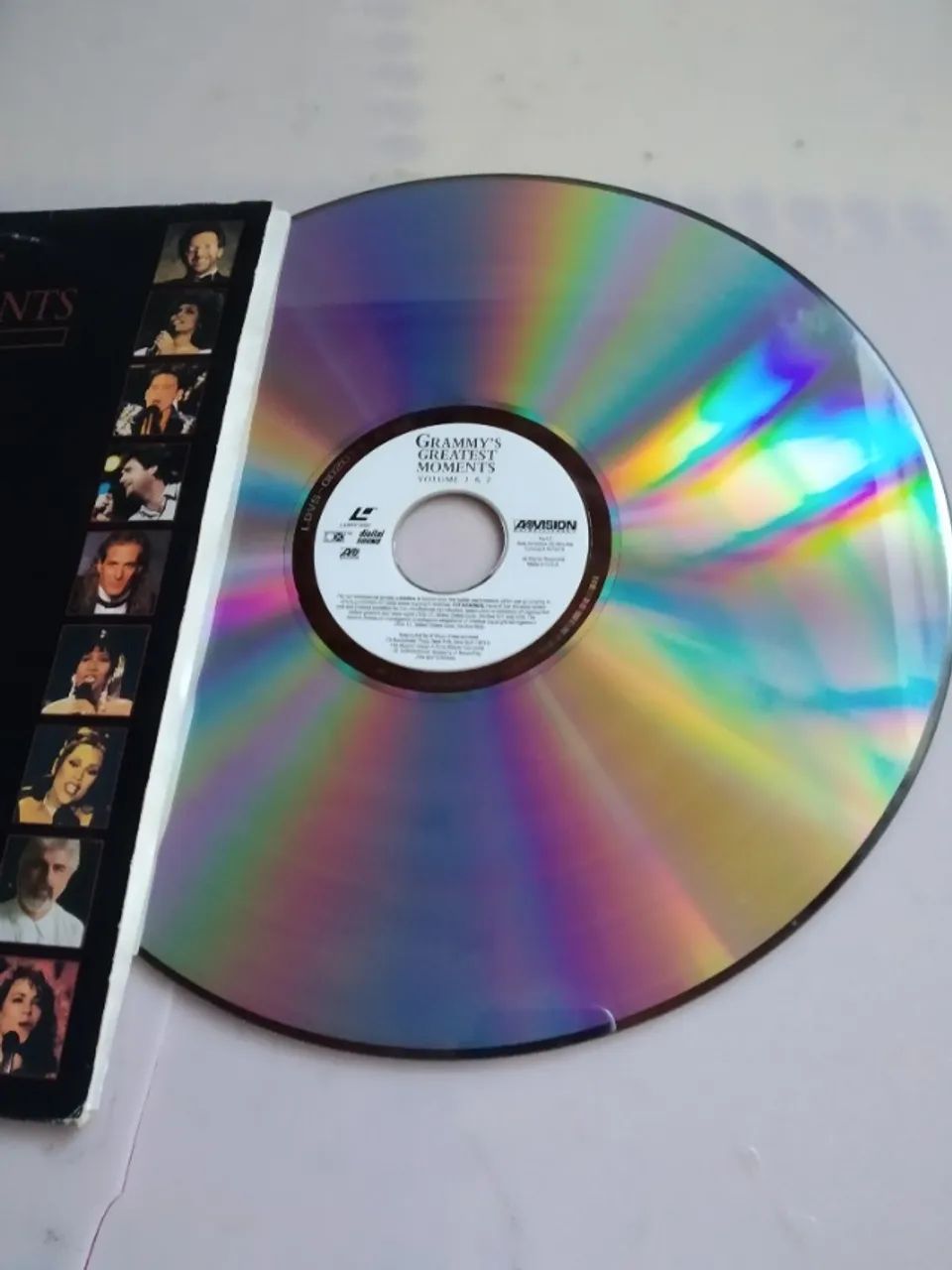 Laser Disk Grammy's Greatest Moments V. 1 - Foto 3