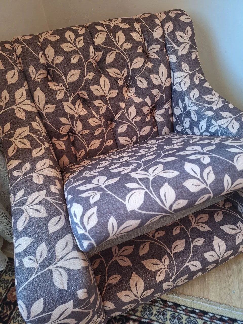 Poltrona decorativa estilo vintage  - Foto 2