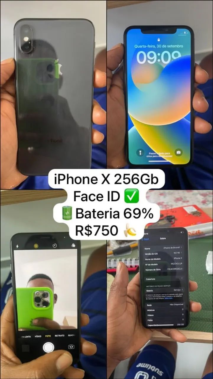 iPhone x 256g