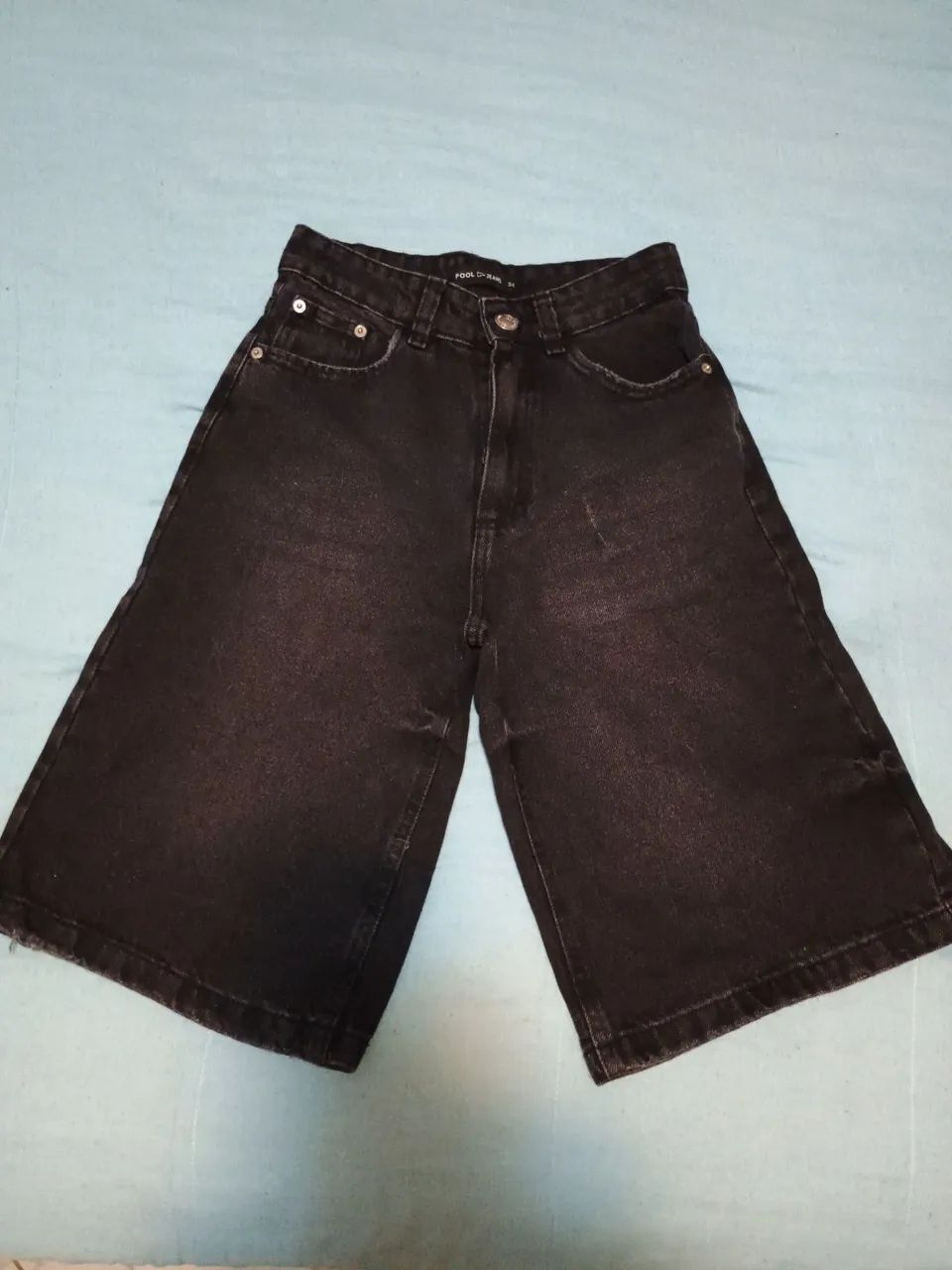 Bermuda jeans (34) usada 