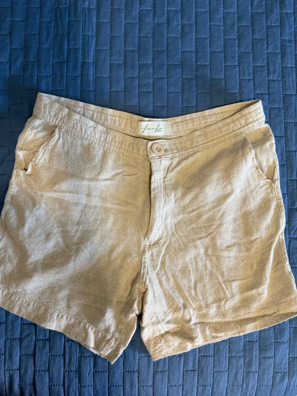 Bermuda linho fio a fio 