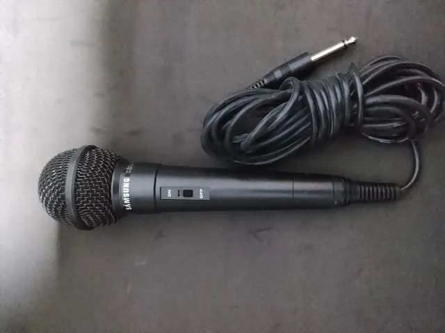 Microfone SANSUNG com fio - Foto 2