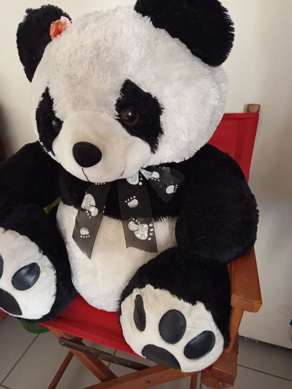 Baixou!!! Urso Panda de pelúcia grande. - Foto 5