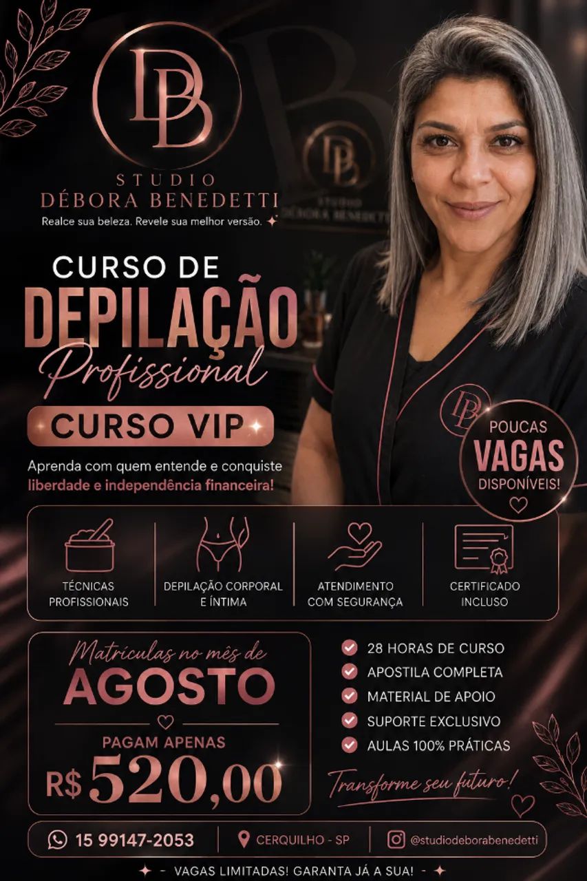 Curso VIP de Depilação