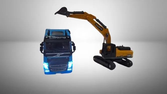 Miniatura caminhão Volvo de metal - Foto 4