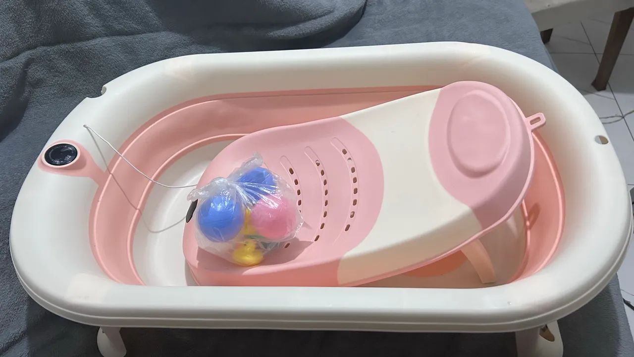 BANHEIRA INFANTIL DOBRÁVEL 