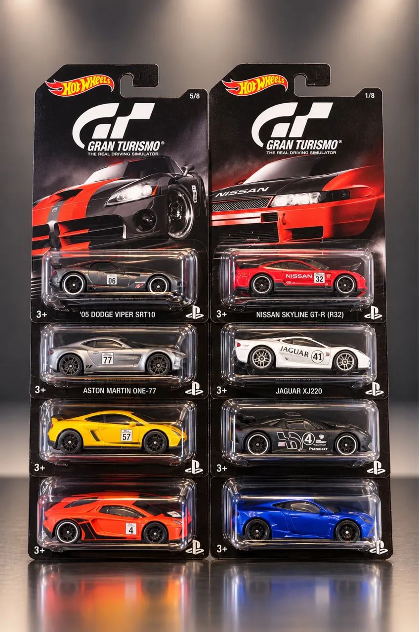 Lote Hot Wheels Gran Turismo 2016