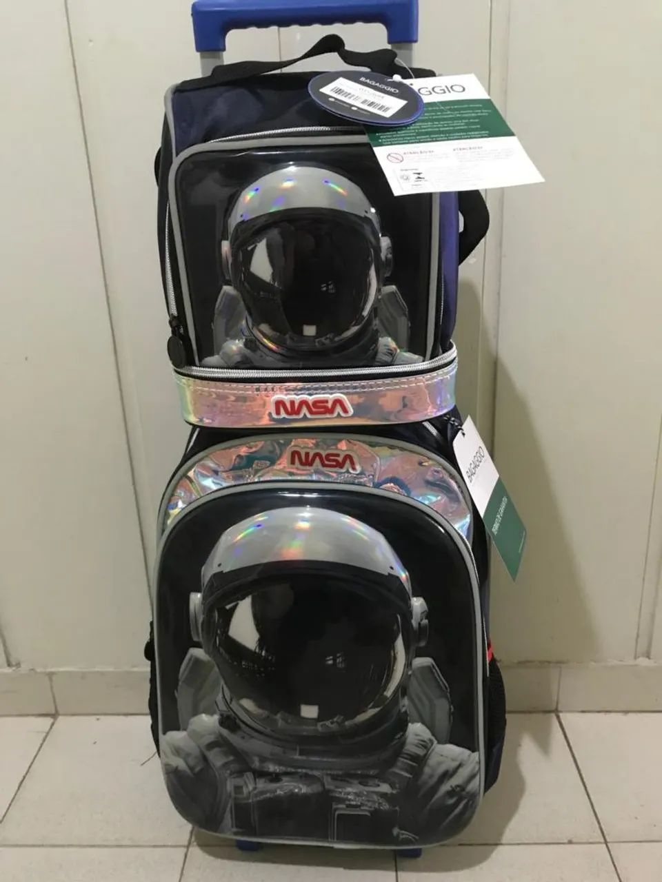 Conjunto Bolsa Bagaggio Astronomia Nova