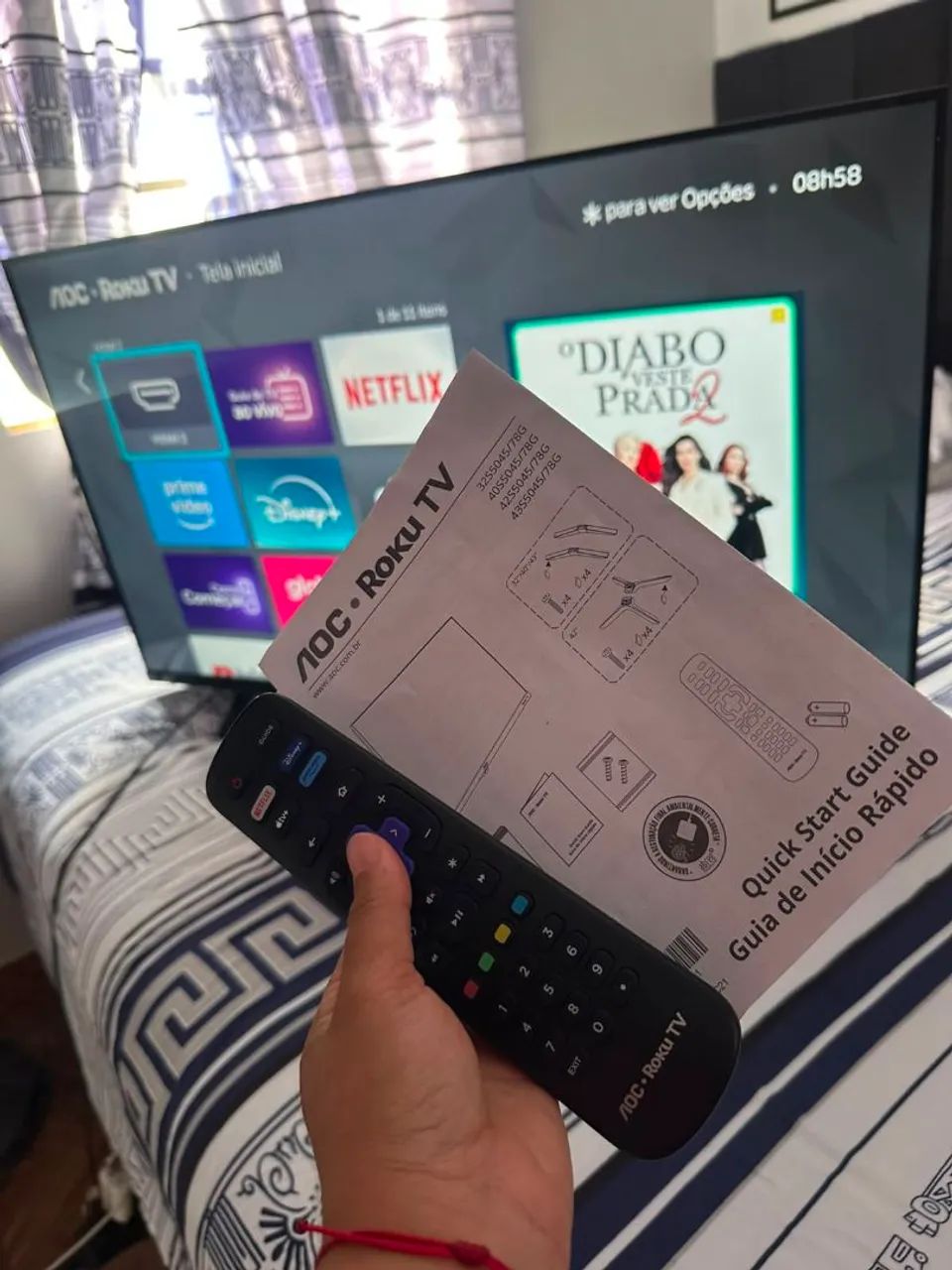 Smartv 43 semi nova 2025 - Foto 4