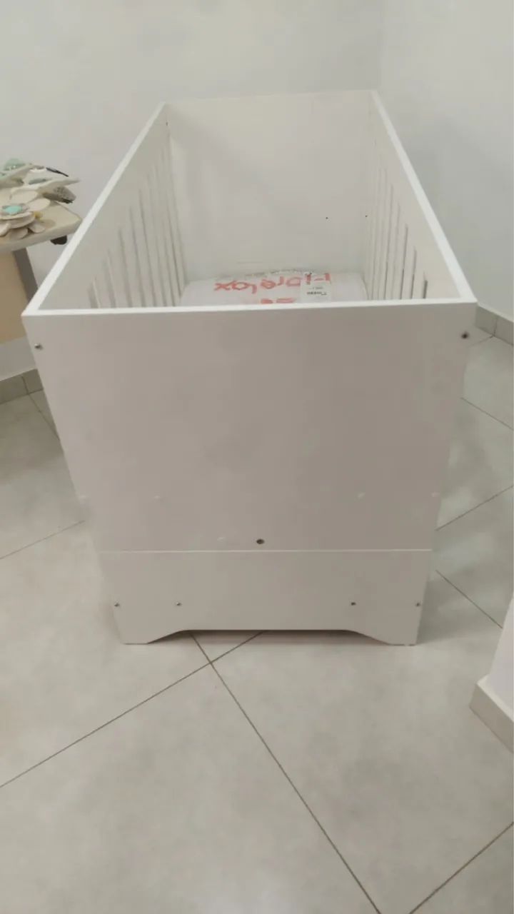 Berço com colchão usado em bom estado - Foto 2