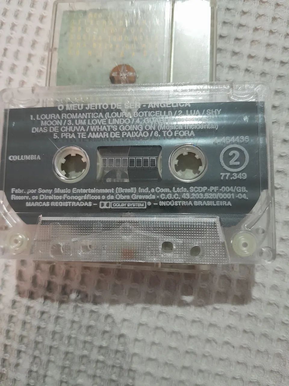 Fita k7 angelica 1993 - Foto 4