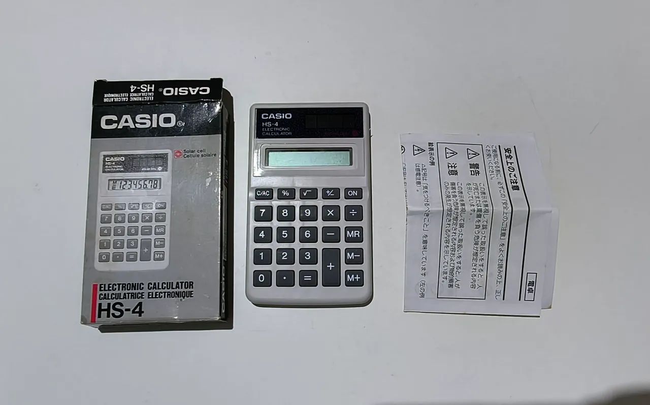 Calculadora Casio antiga  - Foto 5