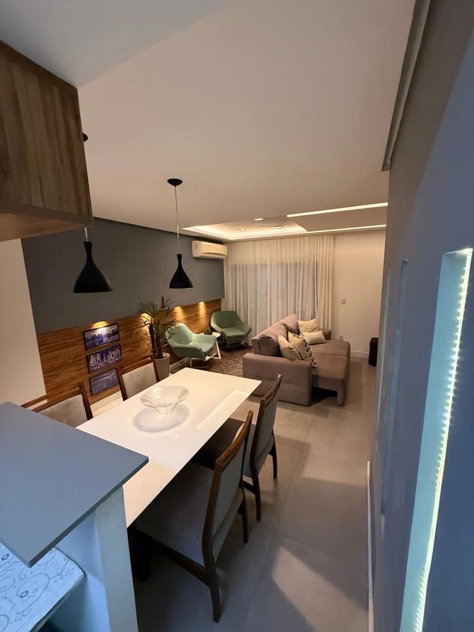 APARTAMENTO 3/4 COM SUÍTE E VARANDA MOBILIADO NA PITUBA  - Foto 4