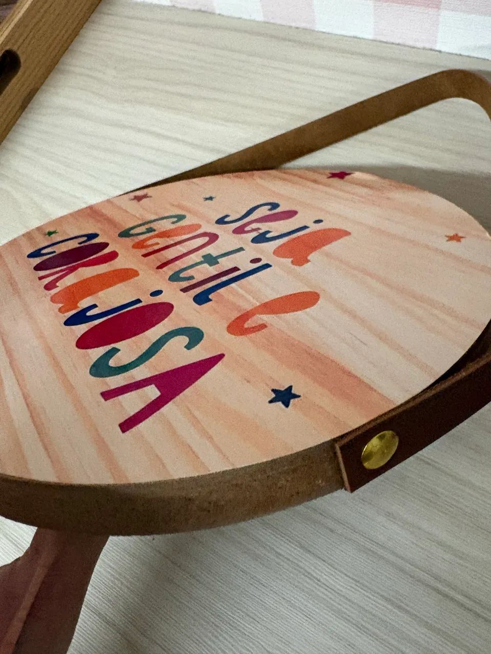 Placa quadro mdf infantil menina  - Foto 2