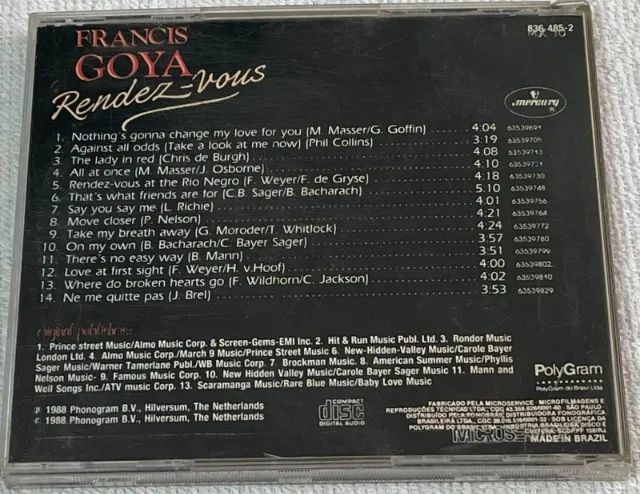 CD Francis Goya -Rendez -vous - Foto 3