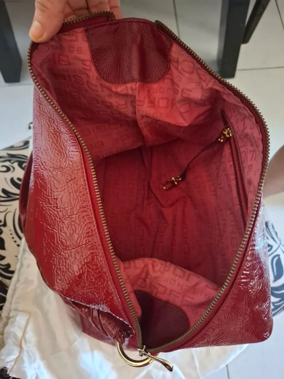 Bolsa vermelha luxo! - Foto 2