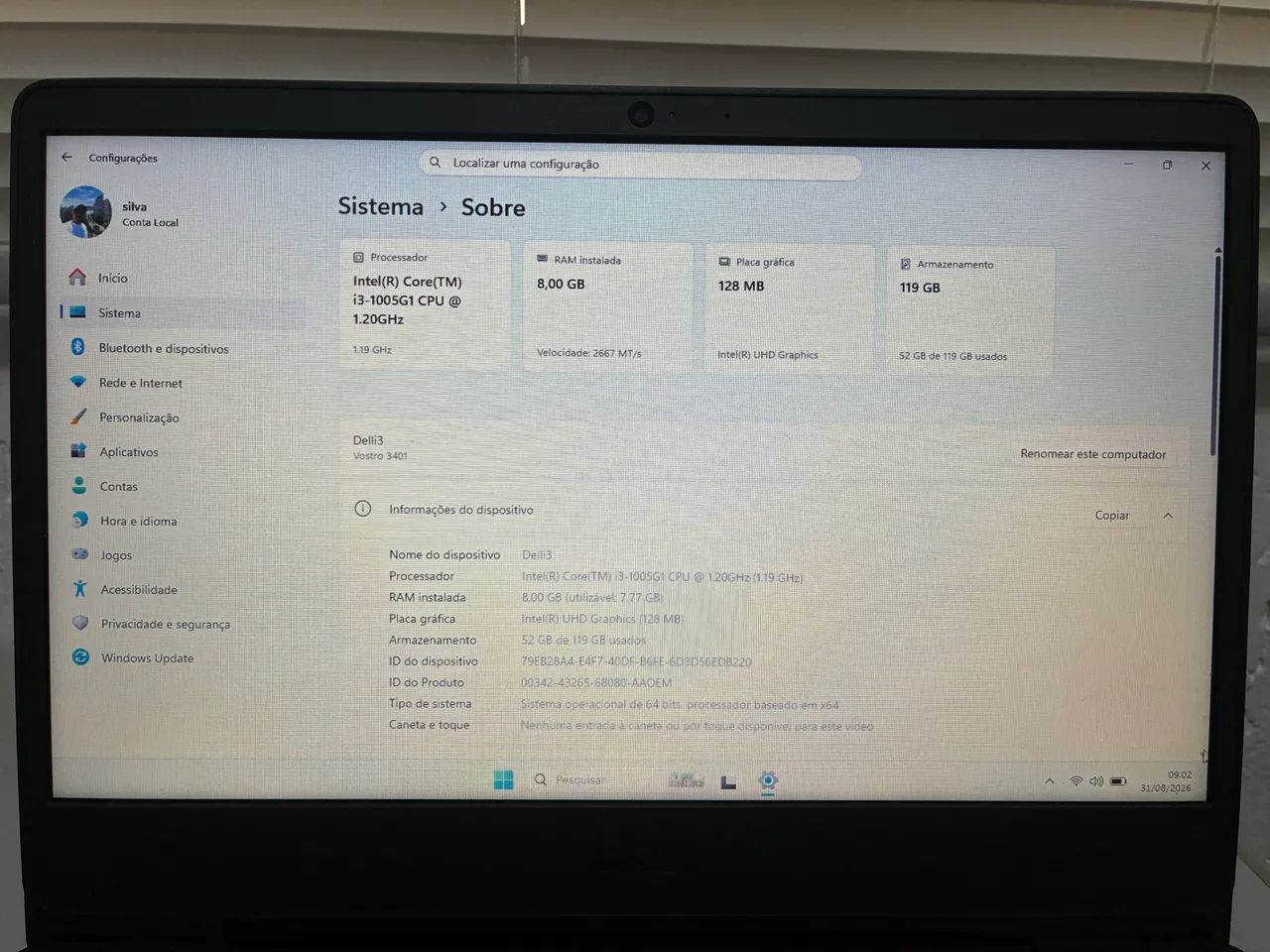 Dell Vostro 3401