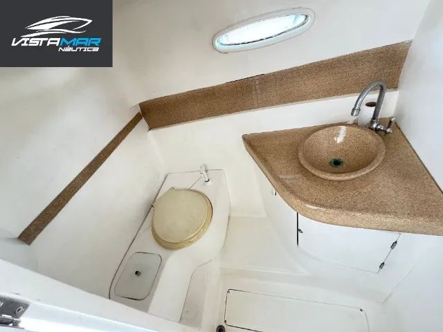 Lancha Real 30 pés com parelha Diesel (Ñ Focker, fs, nx, ventura, triton, coral, mestra) - Foto 4