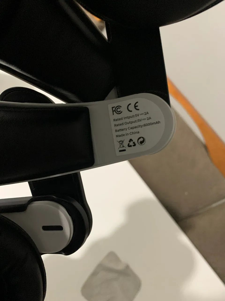 óculos de realidade virtual vr meta quest 2 com headstrap e bateria e pilhas recarregáveis - Foto 5