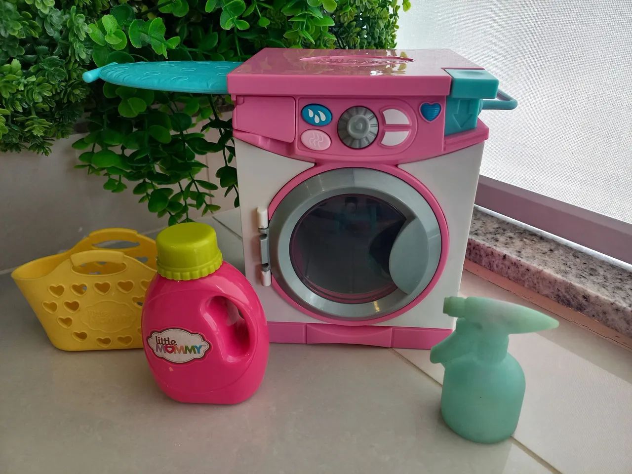 Boneca little mommy hora de comer e lavar 2017 (usado) - Foto 3