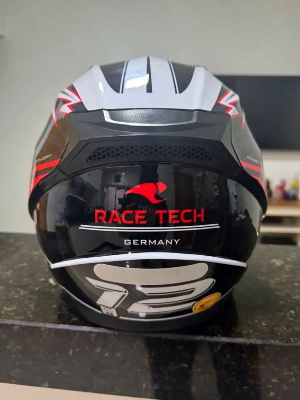 Capacete Race Tech em estado de novo - Foto 3