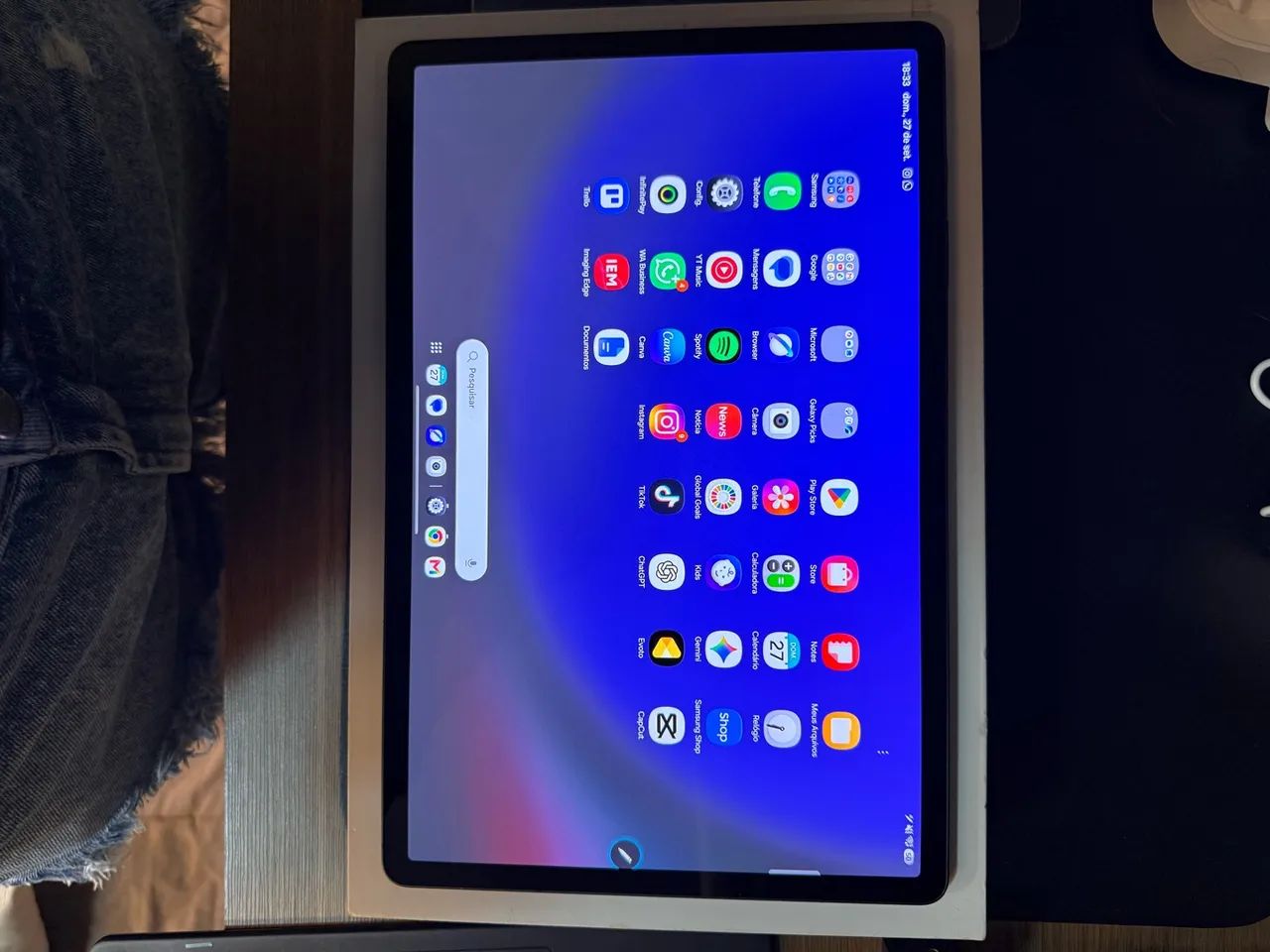 Galaxy Tab S9+ - 12GB 512GB + Pencil + Capa e Teclado Samsung  - Foto 3