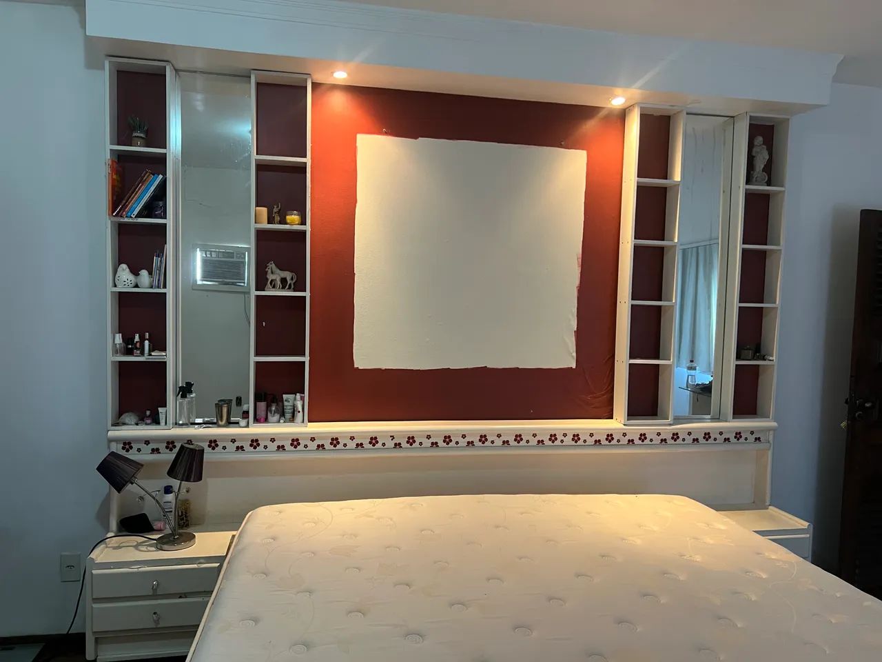 Cabeceira de madeira para cama( 3,15 de largura)