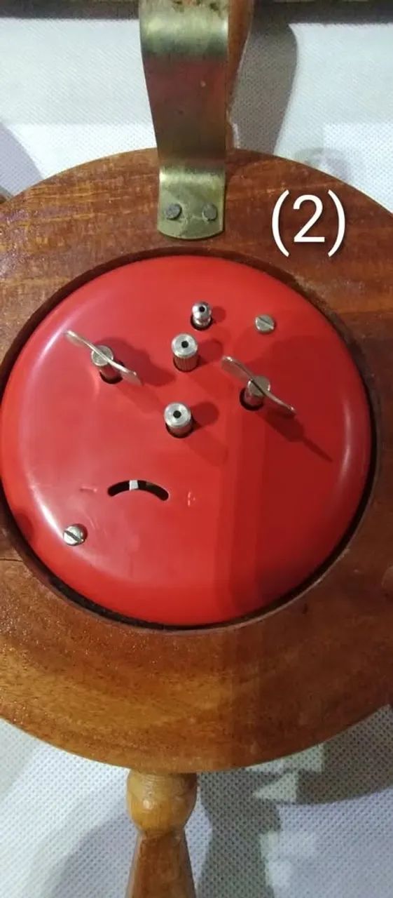 Relógio Despertador Vintage Reloart - Mais de 4 décadas - Corda Manual - Foto 5