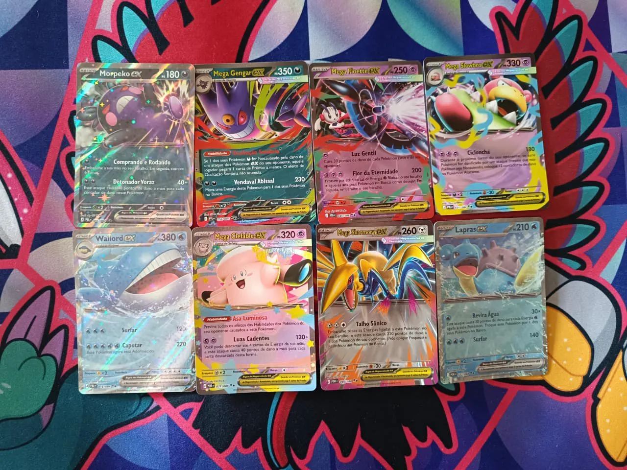 Combo de cartas Pokémon Ex