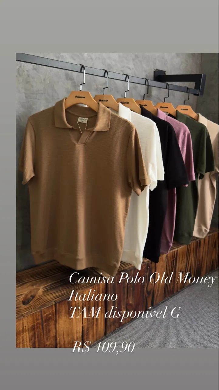 Camisas polo tamanho G Nova