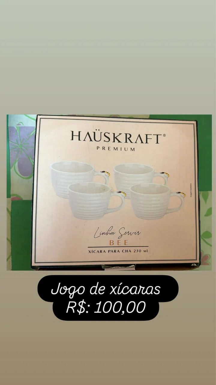 Jogo de xícaras