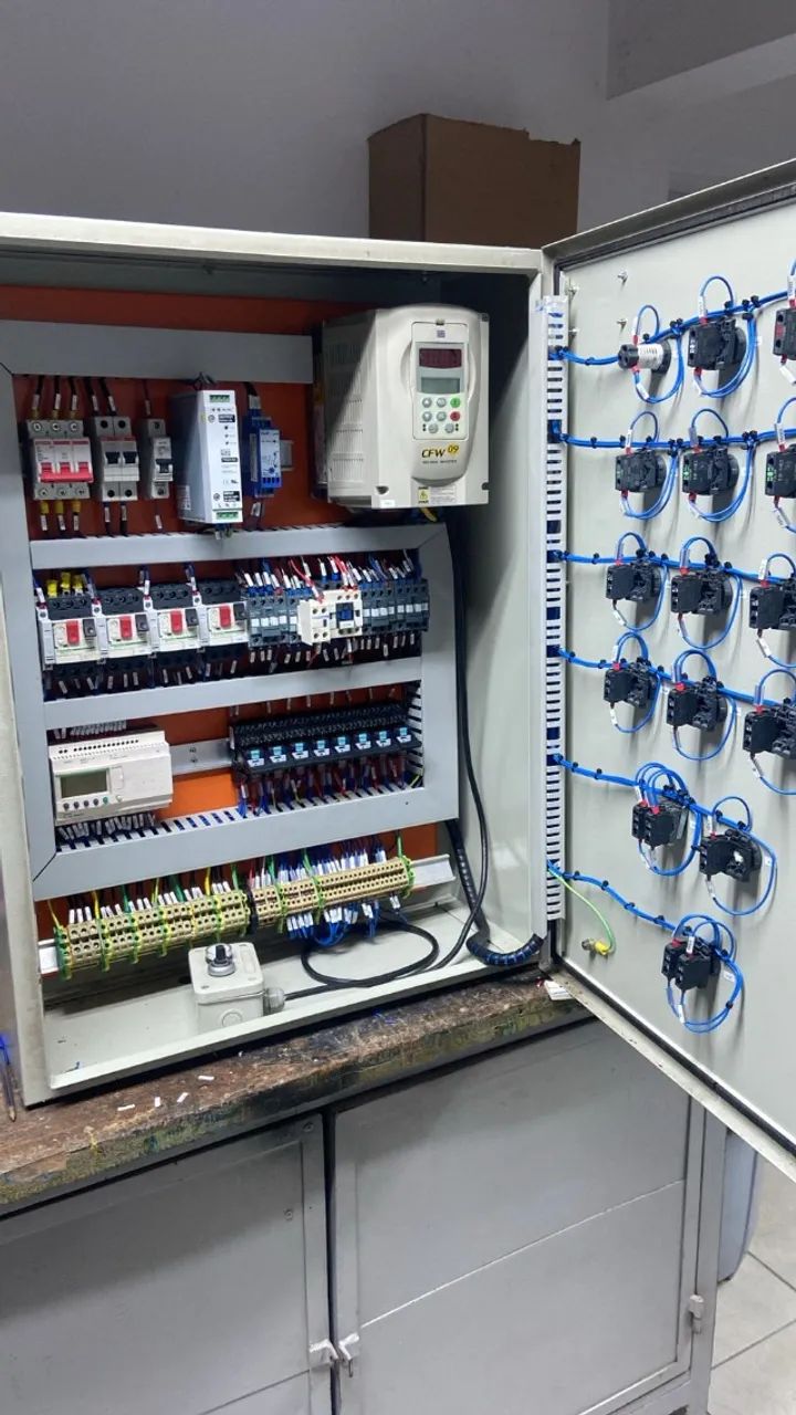 Painel de teste para treinamento de eletricistas a nível técnico - Foto 2