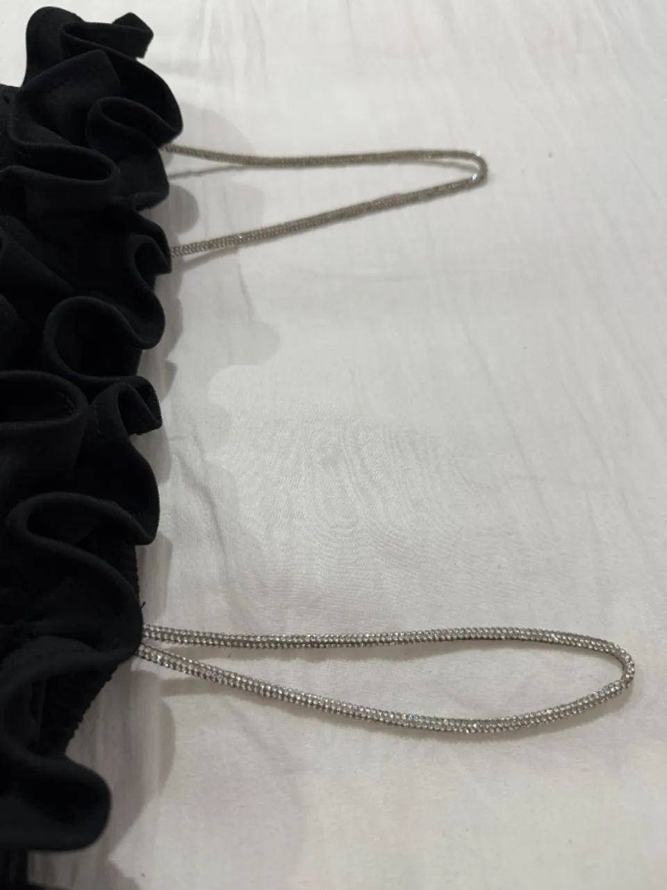 Blusa Cropped Preta - Foto 3