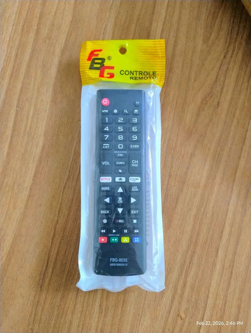 Controle Remoto LG Universal
