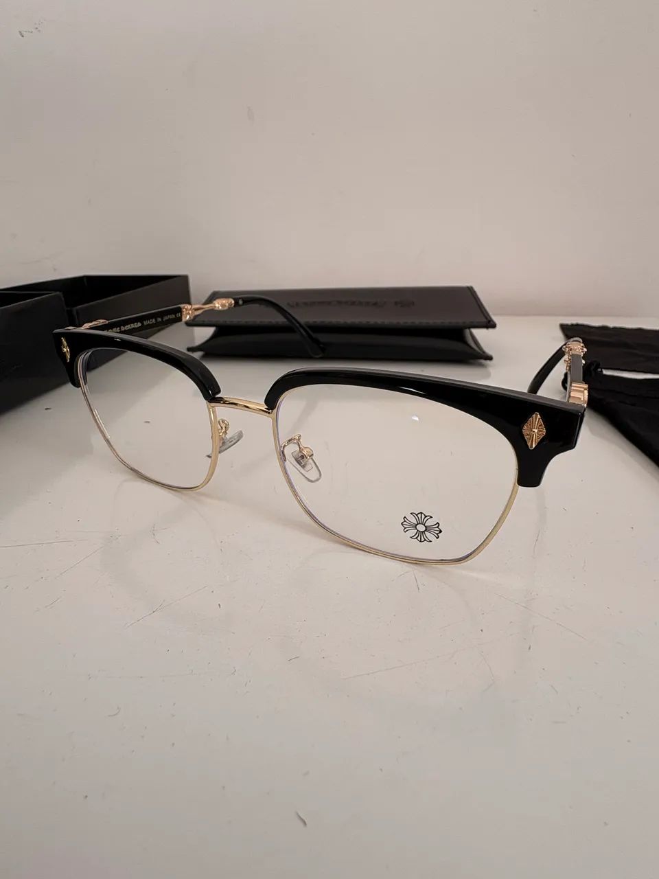 Armaç ão óculos Chrome Hearts - Foto 2