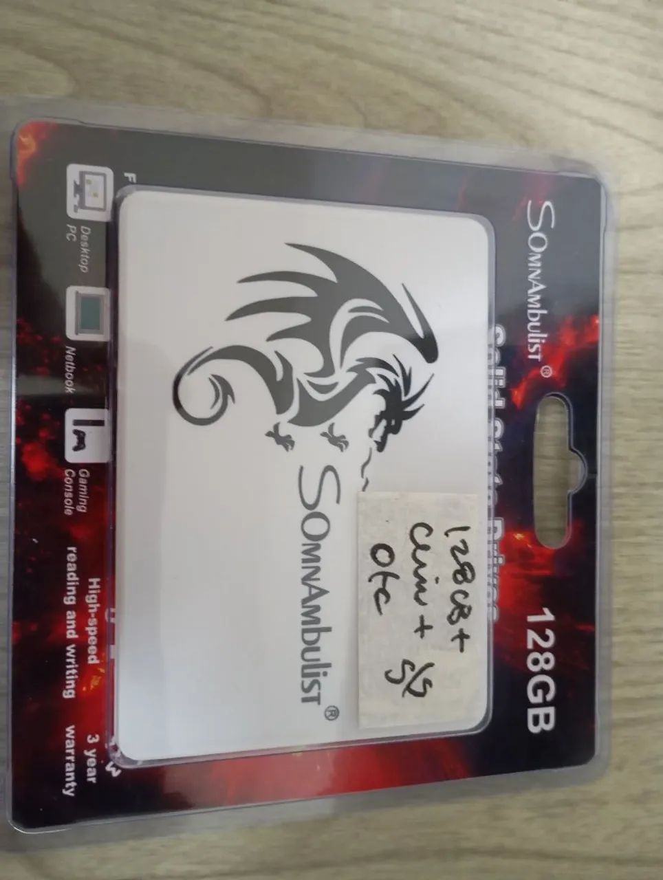 Ssd 128GB com windows 10 e office instalado 