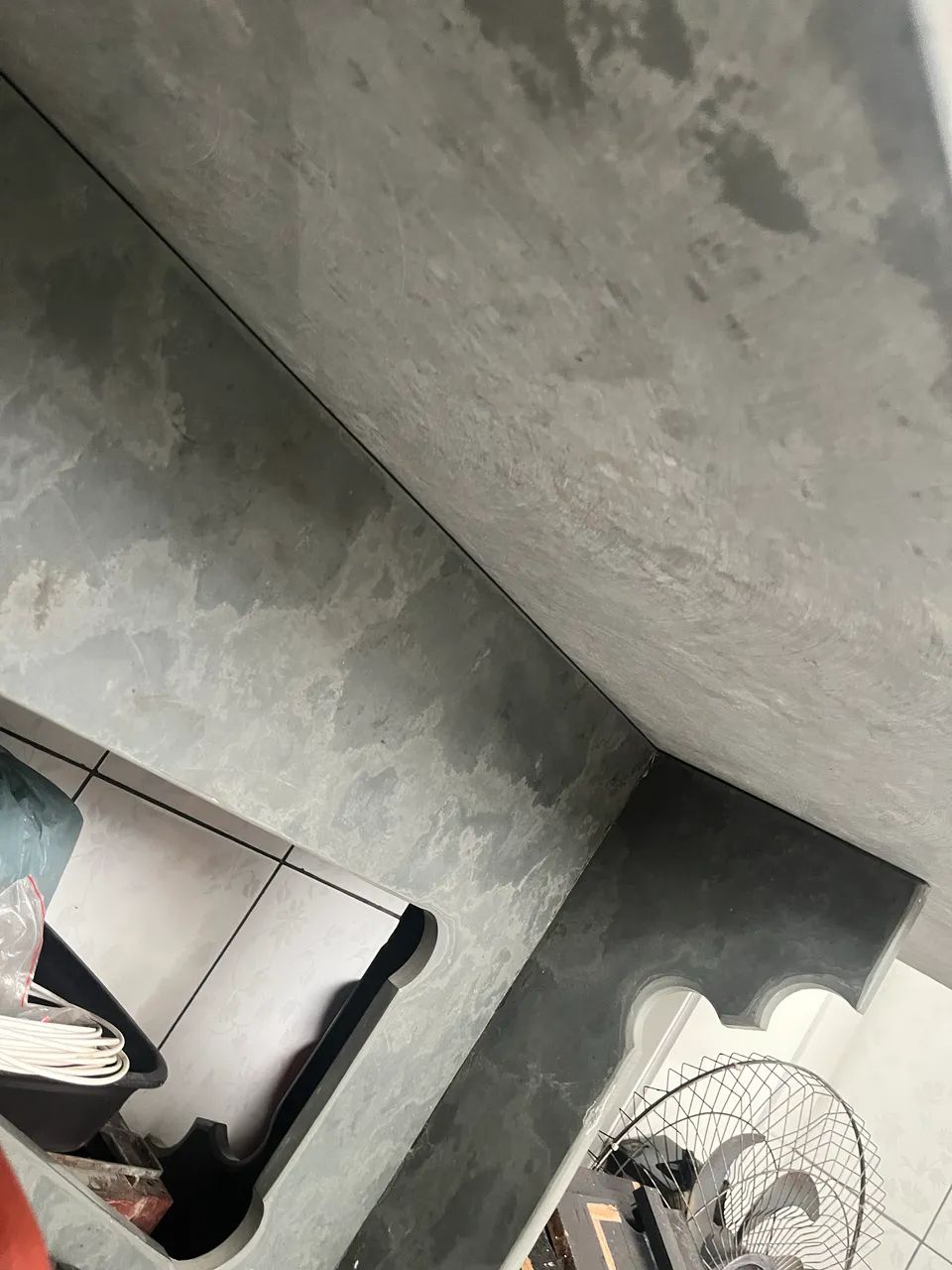 Mesa de Ardósia polida com 6 cadeiras. Área interna ou externa. - Foto 3
