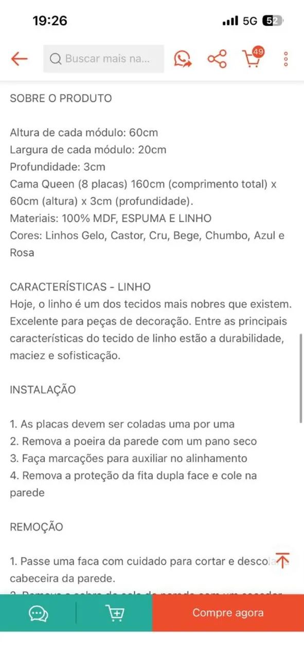 Cabeceira Cama - Foto 3