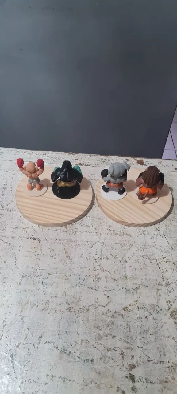 Lote de bonecos lutadores boxe - Foto 2