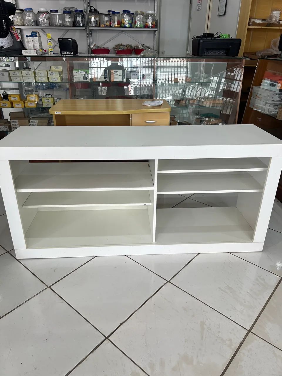 Mesa balcão Rack para sala (Novo com avarias)