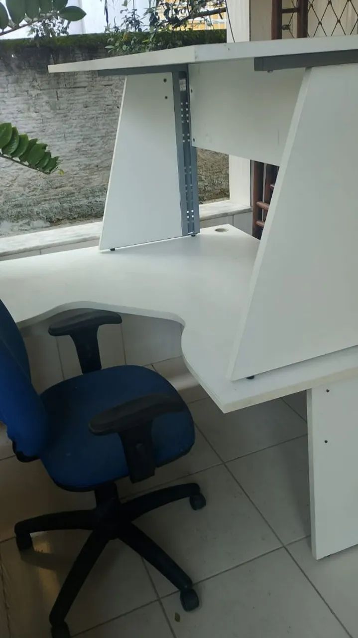 Vendo mesas e cadeiras para escritório  - Foto 4