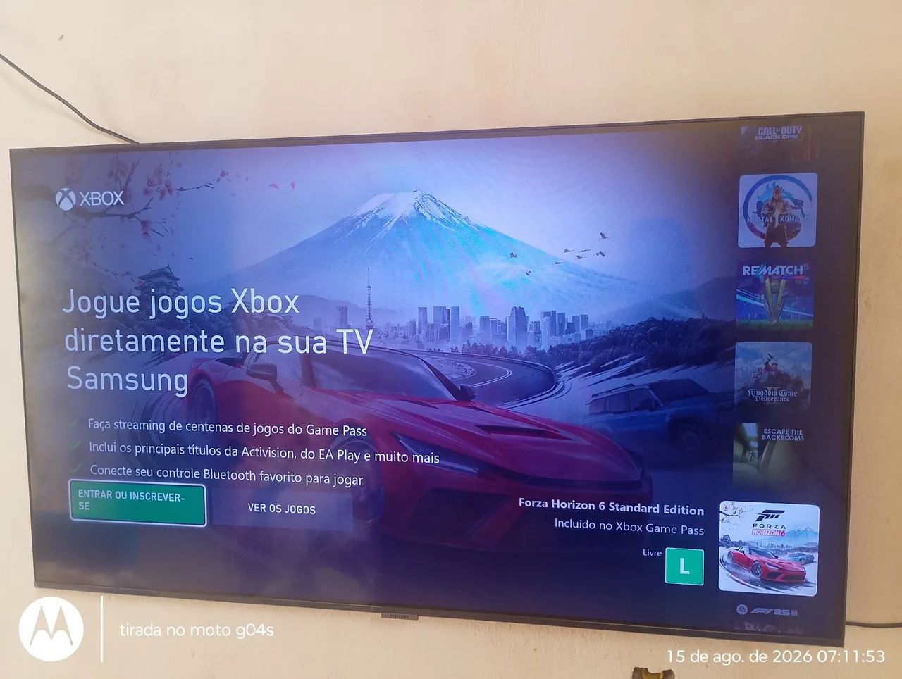 Vendo tv  Samsung 43