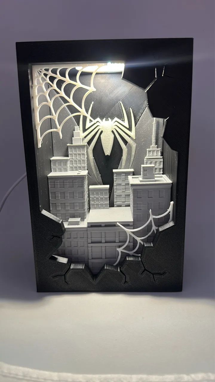 Lumin ária homem aranha black - Foto 2