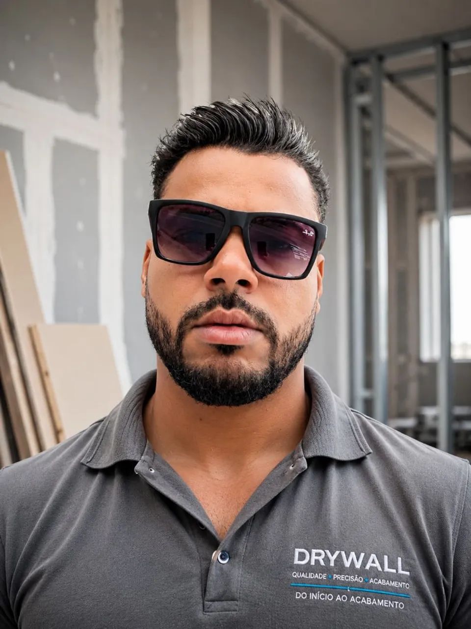 Sou instalador de drywall 