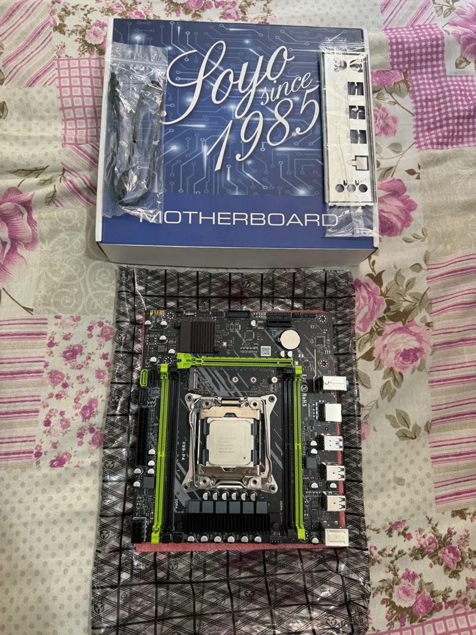 Kit Placa Mãe com Processador 