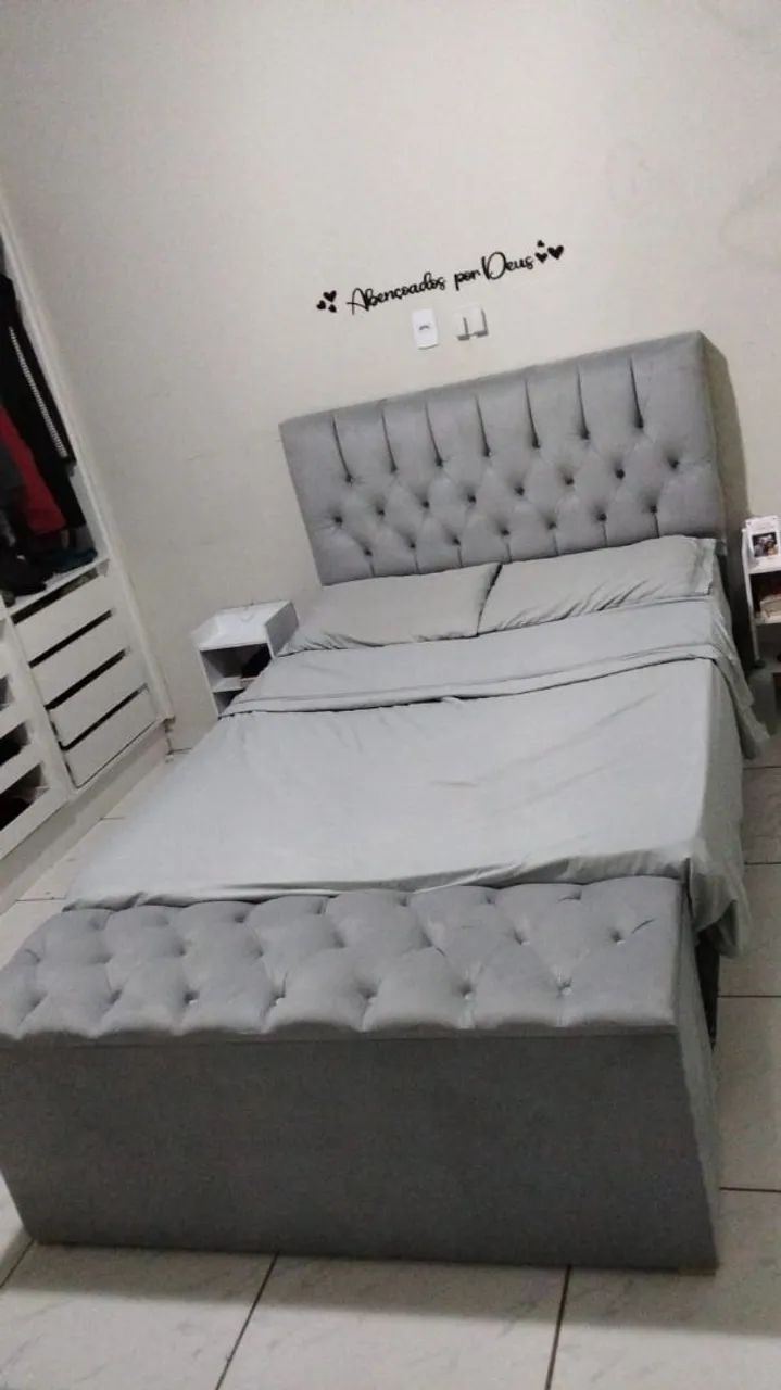 Cabeceiras e baú para cama  - Foto 3