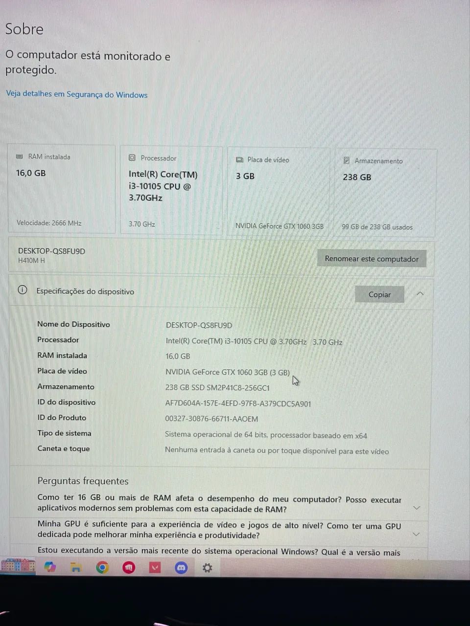 Pc gamer seminovo, custo benefício "3790,00" - Foto 5