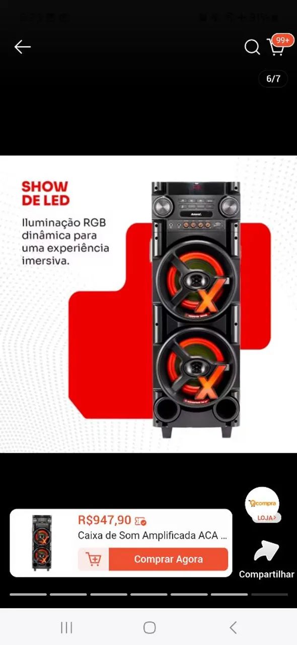 Caixa de som - Foto 3