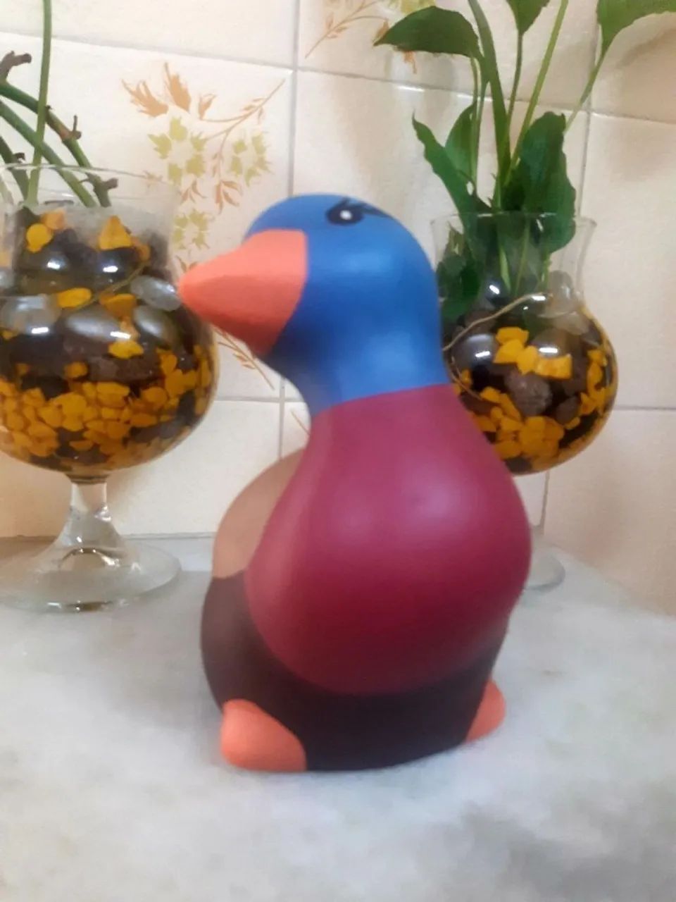 cachepó em barro Pato - Foto 4