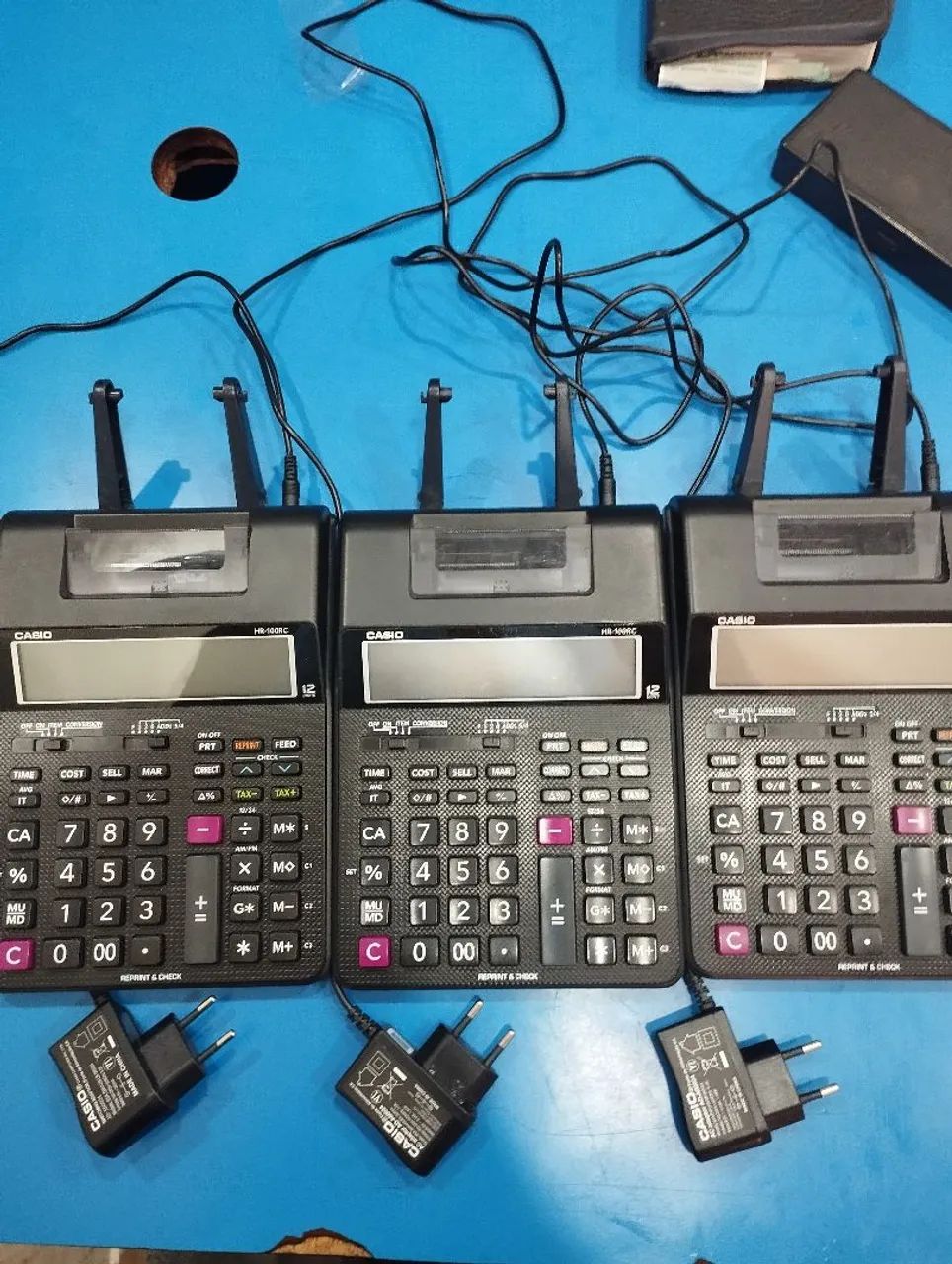 3 Calculadoras Casio 
